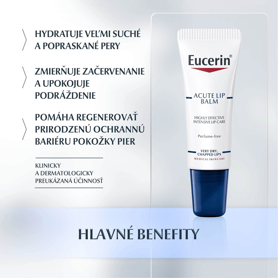 Eucerin ACUTE LIP BALM Lippenpflegestift 10 ml