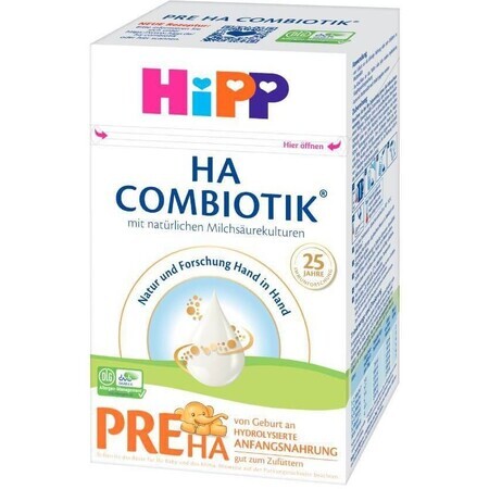 HiPP HA 1 Combiotik® Aliment spécial pour bébés dès la naissance 600 g