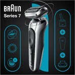 Braun Serie 7 71-S7200cc Argento