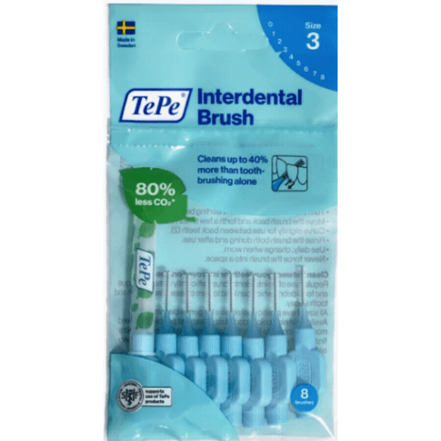 TePe Interdentalbürsten 0,6 mm 8 Stück