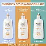 Garnier Ambre Solaire Super UV Fluido Quotidiano Anti-Macchie con Vitamina C e SPF 50+, 40 ml