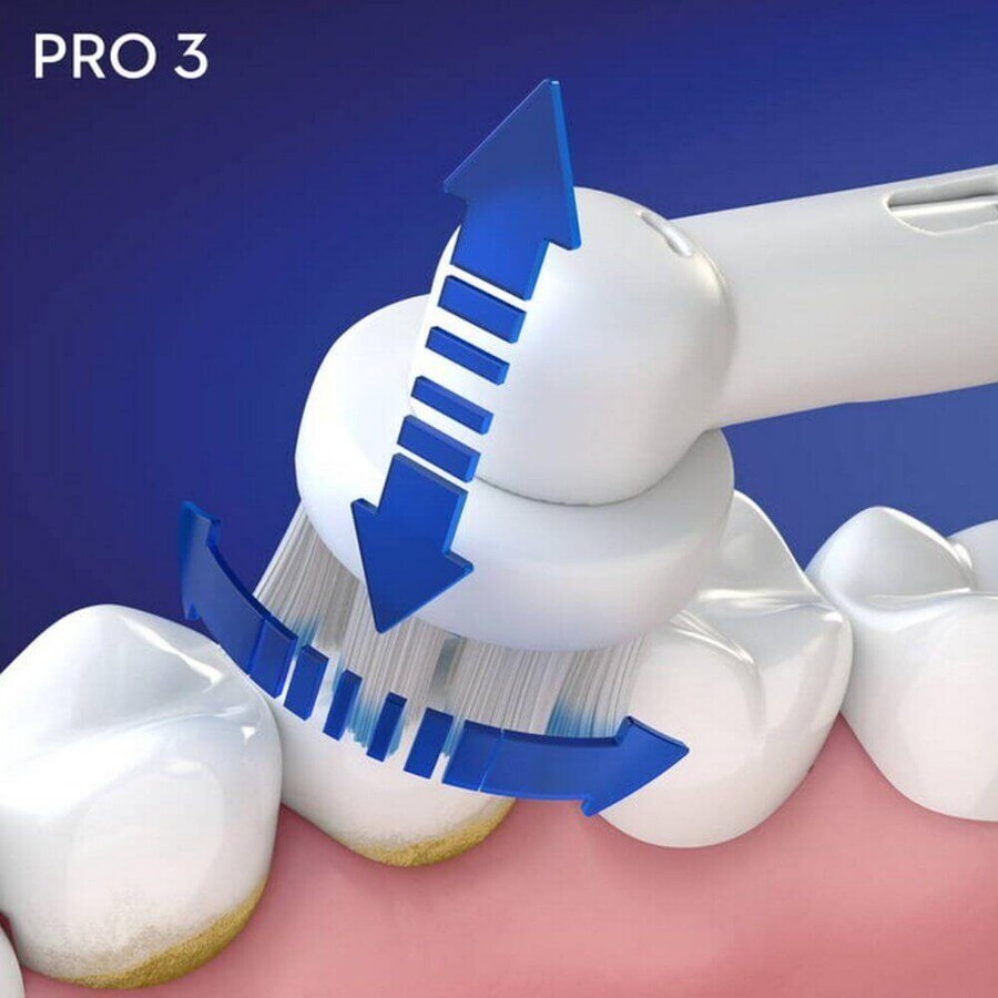 Toothbrush Oral-B Elktric Pro 3000 White