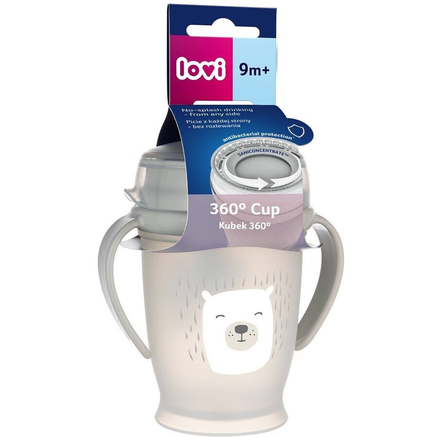 LOVI 360° Buddy Bear Junior Cup, 250 ml