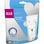 LOVI Buddy Bear breast milk storage bags, 1 x 25 pcs