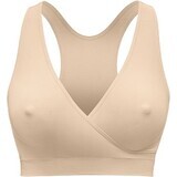 Maternity and nursing night bra Medela Keep Cool, beige M