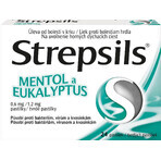 Strepsils Menthol en Eucalyptus 24 tabletten