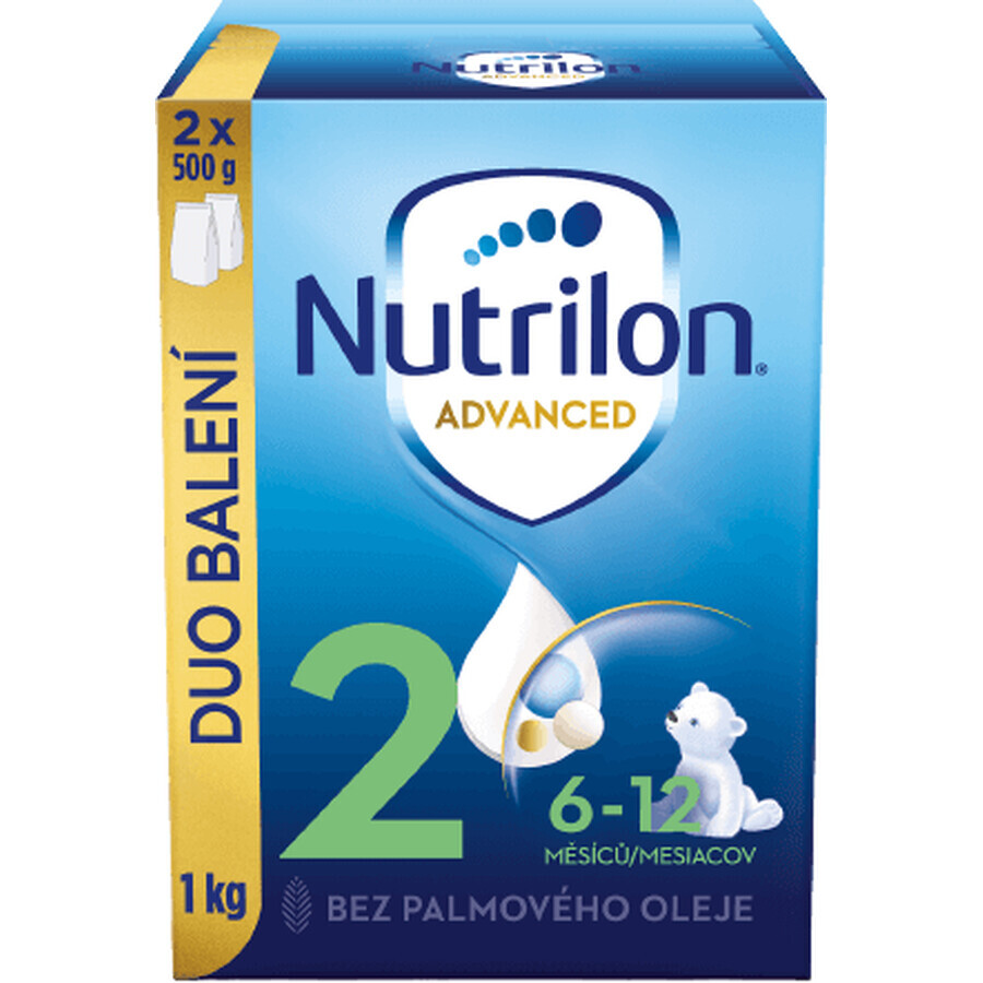 Nutrilon 2 formula di proseguimento per lattanti in polvere 1000 g