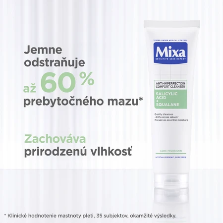 Gel de curățare antiimperfecțiuni Mixa 150 ml