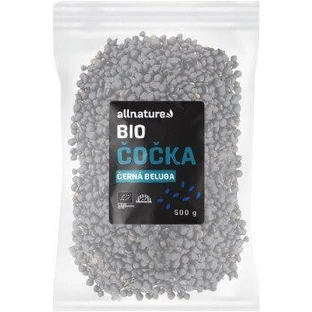 Allnature Organic beluga black lentils 500 g