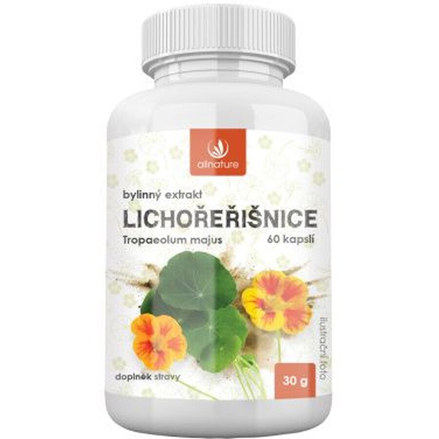 Allnature Kapucijnenkruidenextract 60 capsules