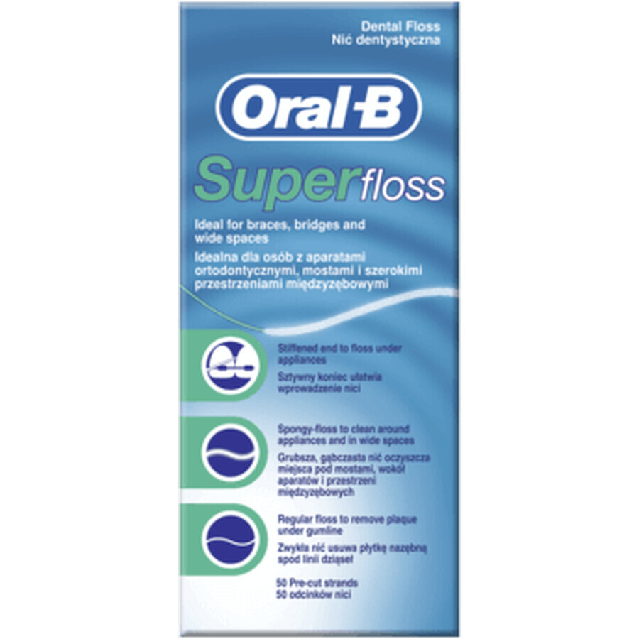 Oral-B Super Floss 50 unidades