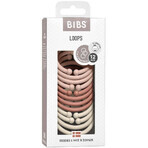 BIBS Loops Ringe, Blush/ Woodchuck/ Ivory 12 Stück