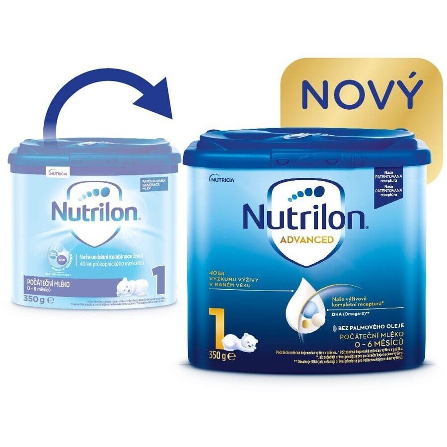 Nutrilon Advanced 1 volledige zuigelingenvoeding poeder 350 g