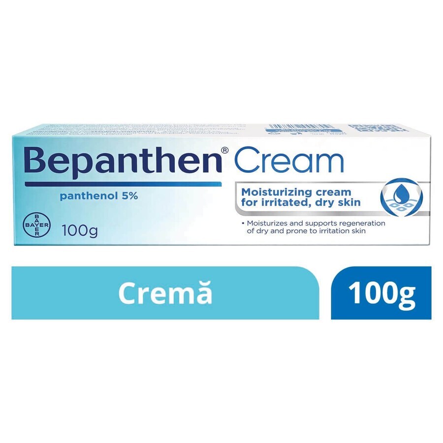 Crema con pantenolo al 5% Bepanthen, 100 g, Bayer