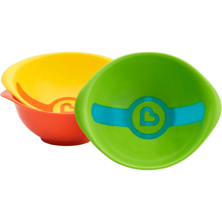 Munchkin bowl with heat sensor 3 pcs