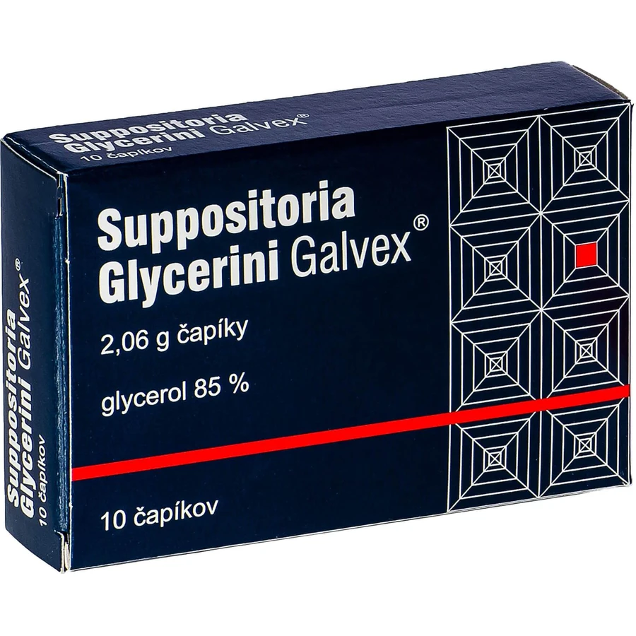 Galvex SUPPOSITOR GLYCERINI sup 10 st