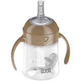 LOVI First 150ml brown weighted straw cup