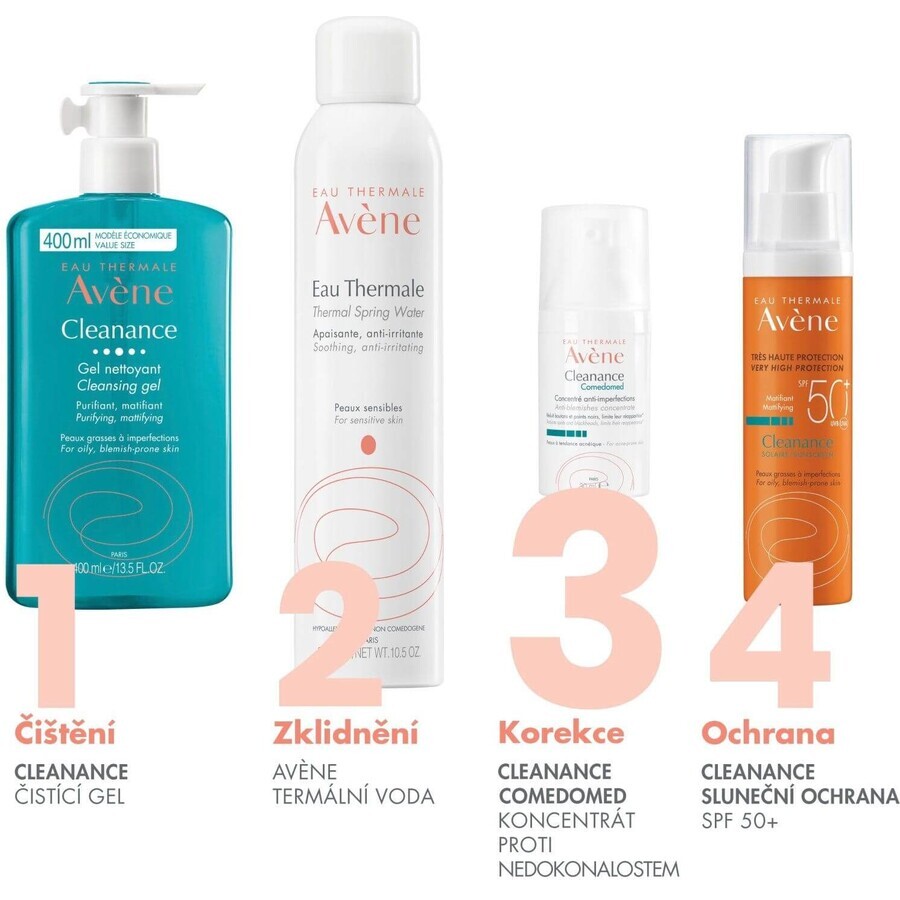 Avène Cleanance Comedomed Cuidado concentrado para pieles sensibles con tendencia acneica 30 ml