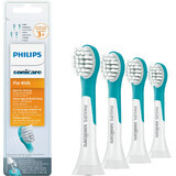 Philips Sonicare Child Sonicare HX6034/33 Compact formaat sonische opzetborstel voor kinderen vanaf 3 jaar 4 stuks