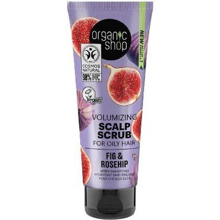 Organic Shop Cleansing Scrub for oily scalp Fig and rosehip 75 ml