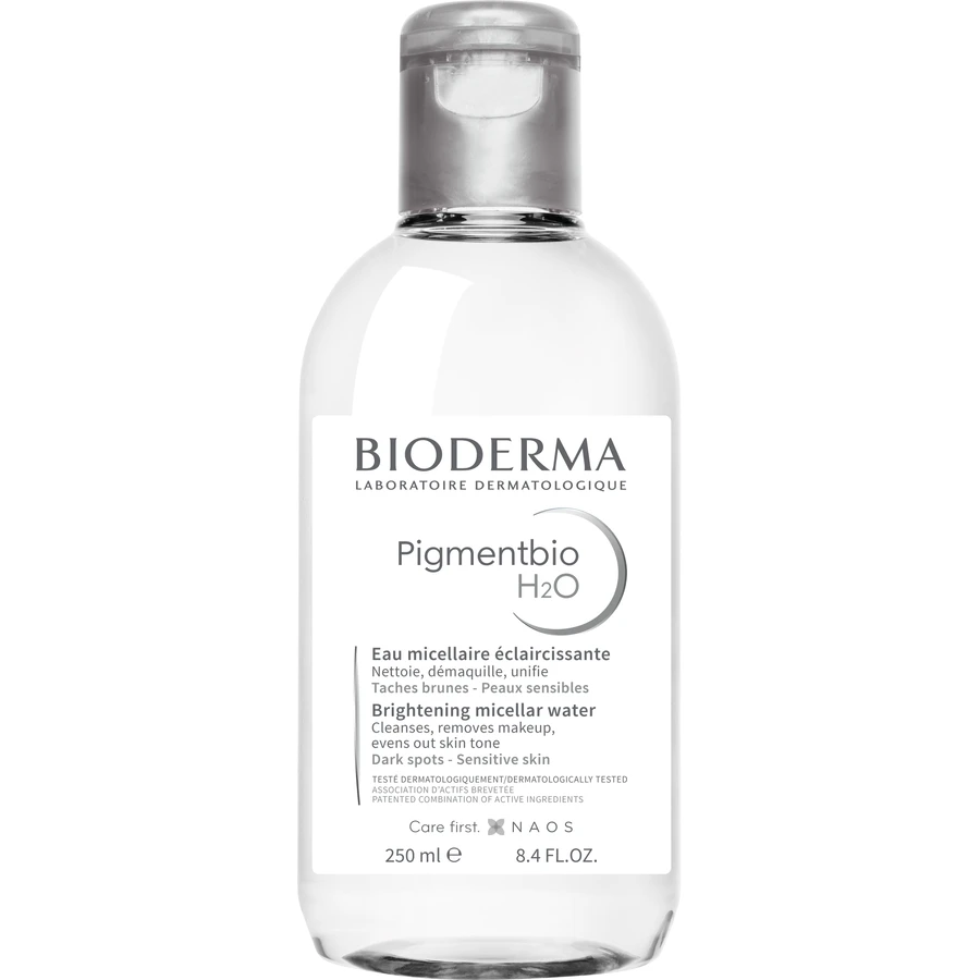 Bioderma Pigmentbio H2O acqua micellare schiarente per le macchie di pigmentazione 250 ml