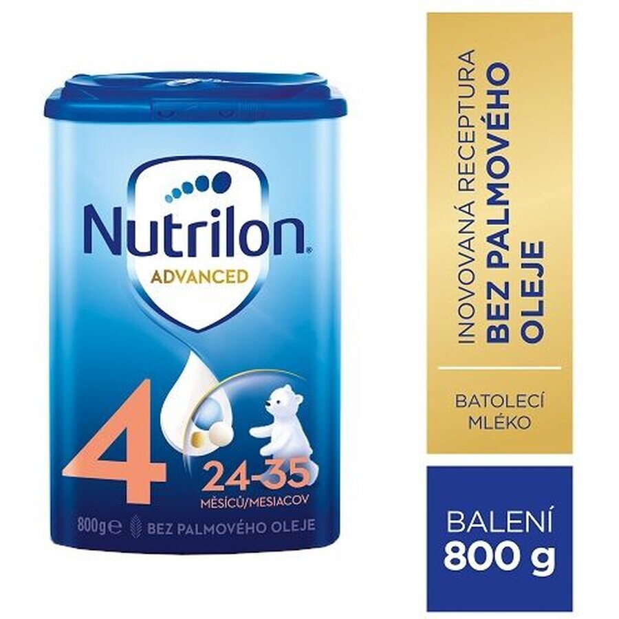 Nutrilon 4 Advanced formulă de lapte praf pentru copii mici 800 g