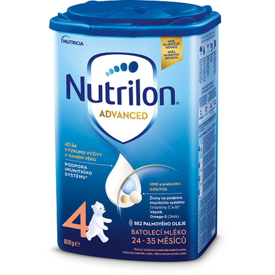 Nutrilon 4 Advanced formulă de lapte praf pentru copii mici 800 g