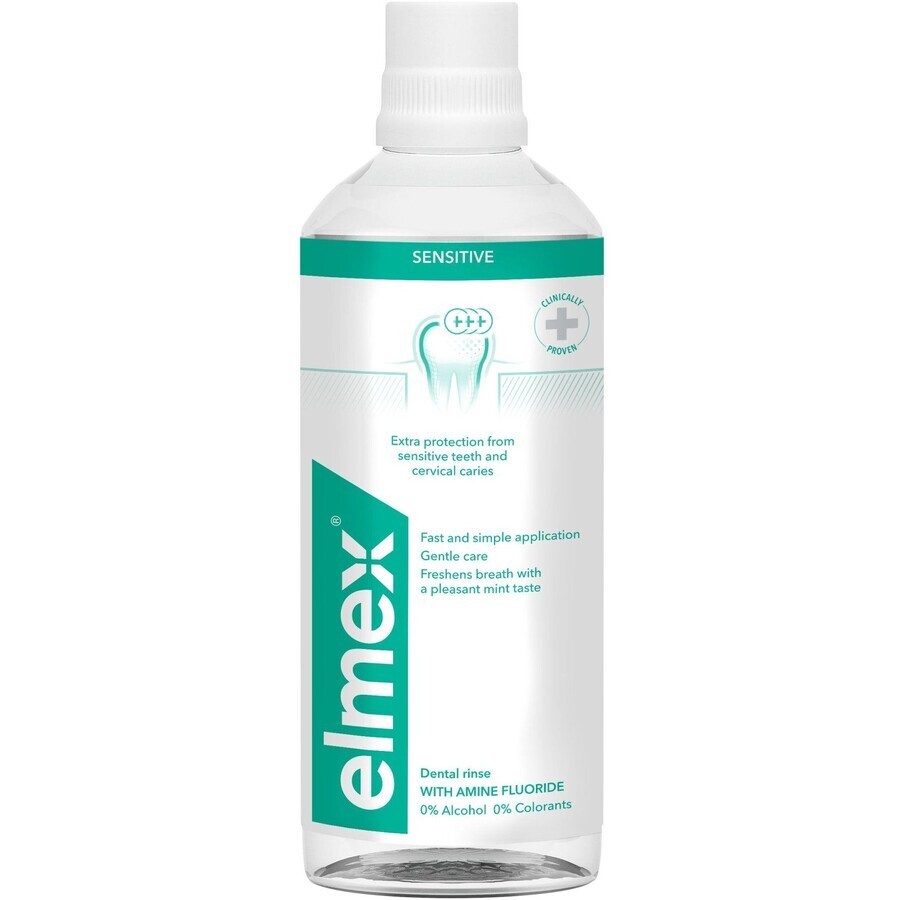 Elmex SENSITIVE PLUS Mondwater 400 ml