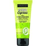 Erboristica Double Express 2 în 1 Mască de curățare facială și mască de netezire împotriva punctelor negre 100 ml