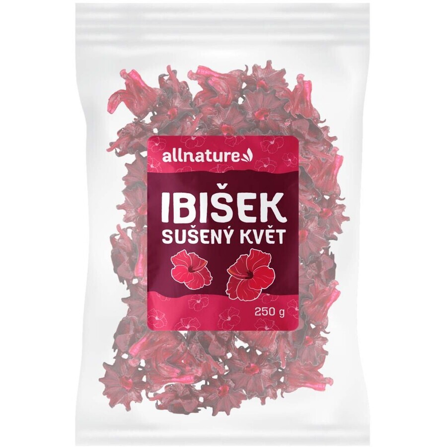 Allnature Flor de hibisco seca 250 g