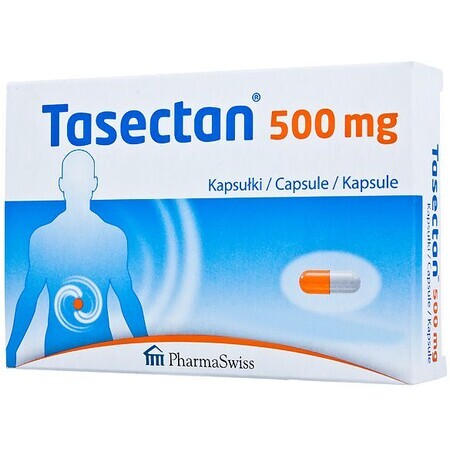 Tasectan 500mg, 15 gélules