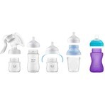 Philips Avent Fopspeen Natural Response 1 eerste stroom 0m, 2 stuks