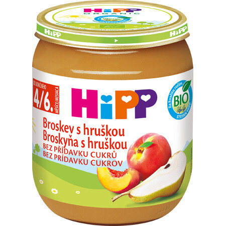 HiPP Bio-Pfirsich mit Birne 125 g