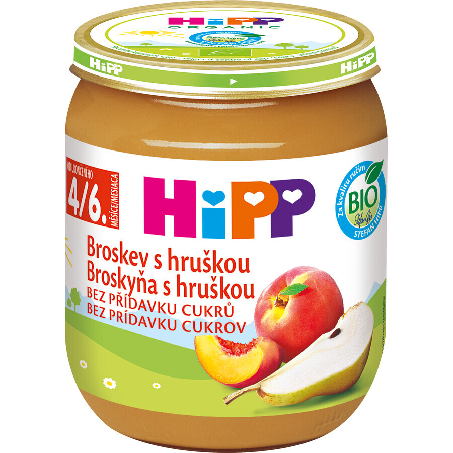 HiPP Bio-Pfirsich mit Birne 125 g