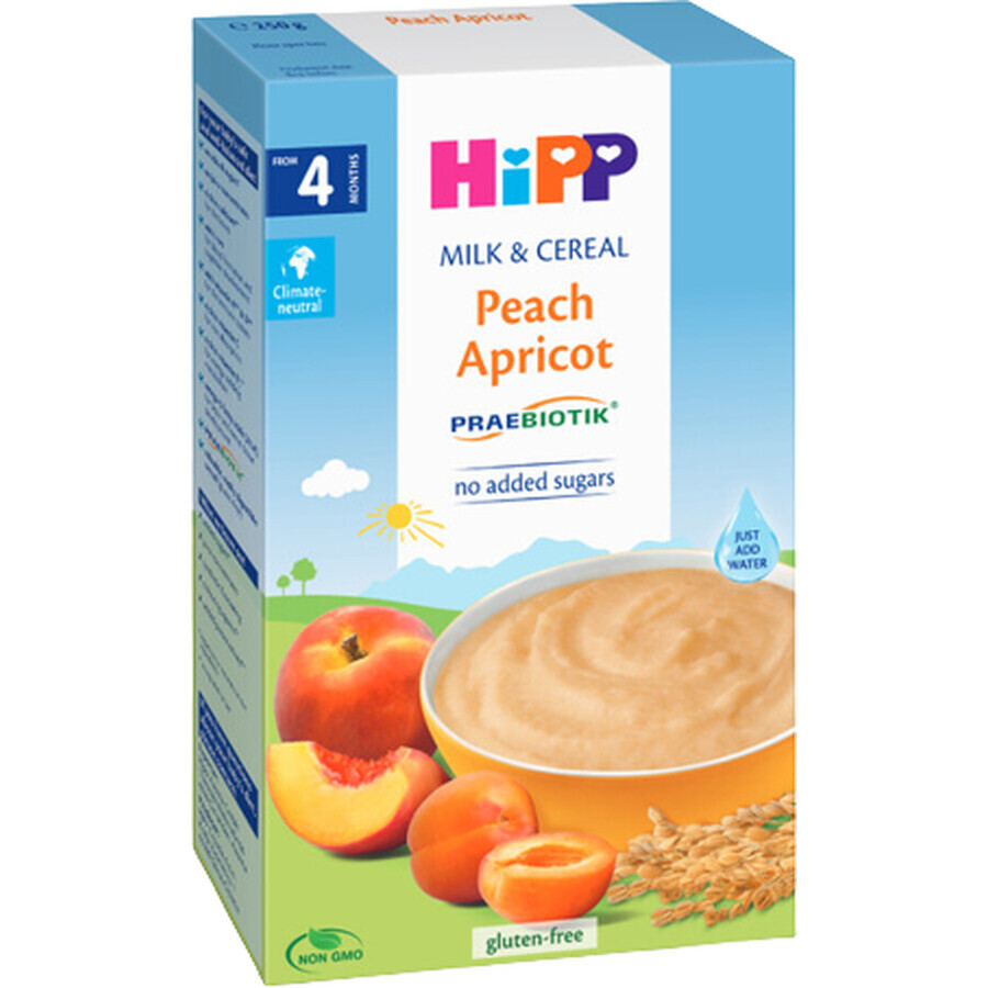 HiPP Praebiotik Milk porridge peach and apricot 250 g