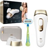 Braun Braun Silk-expert Pro 5 PL5154, IPL voor vrouwen, langdurige epilatie, wit/geel