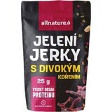 Allnature Herten Jerky met wilde kruiden 25 g