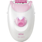 Braun Silk-épil 3, Epilatore 3-031, Rosa