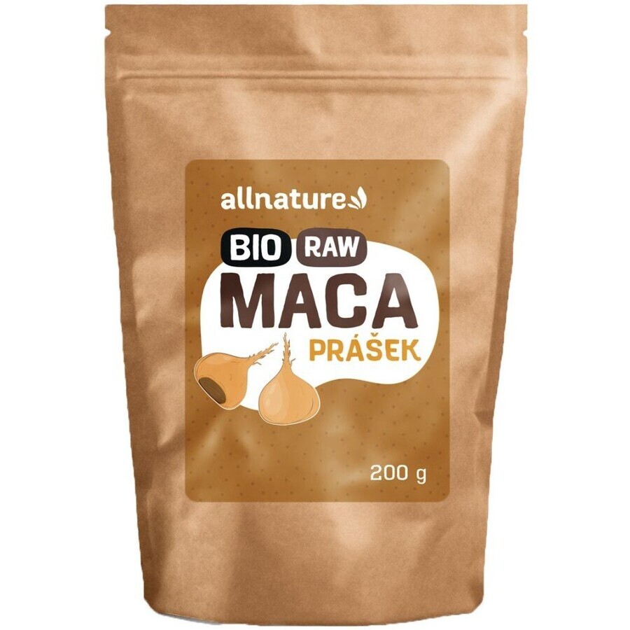 Allnature Maca poeder BIO RAW 200 g