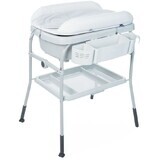 Chicco Cuddle & Bubble commode met dienblad - Stippen