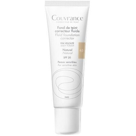 Avene Couvrance Maquillaje Cobertura Líquida SPF20 tono oscuro 30 ml