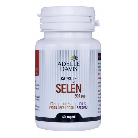 Adelle Davis Selen 200 mcg 60 Kapseln