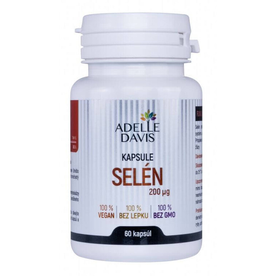 Adelle Davis Selen 200 mcg 60 Kapseln