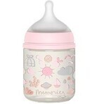 Suavinex Babyfles S Memories - Roze 150 ml