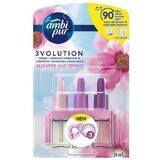 AmbiPur 3 Volution Bloemen & Lente elektrische deodorant navulling 3 x 20 ml