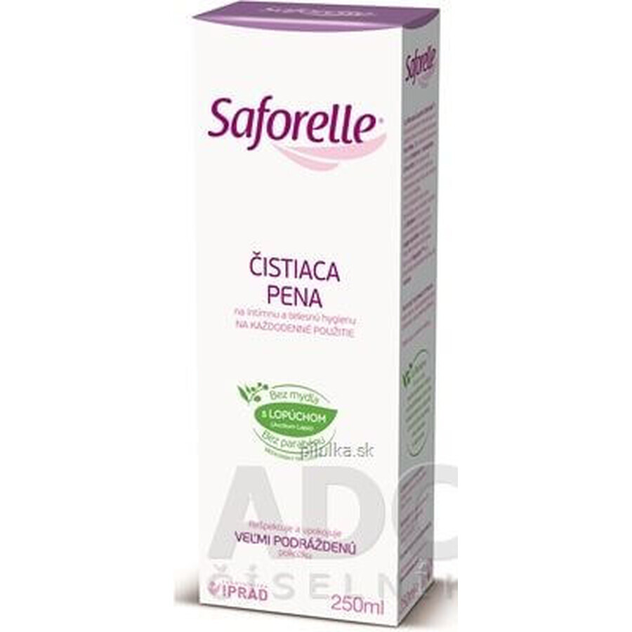 Saforelle Burdock Reinigingsschuim 250 ml