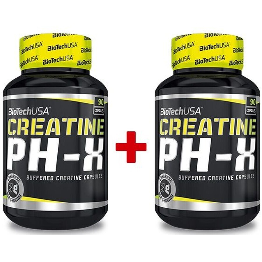 BiotechUSA Creatine pH-X 2 x 90 gélules