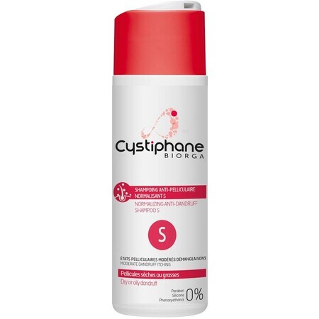 Biorga Cystiphane S Antiroos normaliserende shampoo 200 ml