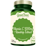 GreenFood Nutrition Vitamine C 1000 + rozenbottelextract 60 capsules