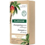 Klorane Shampooing solide à la mangue - cheveux secs 80 g